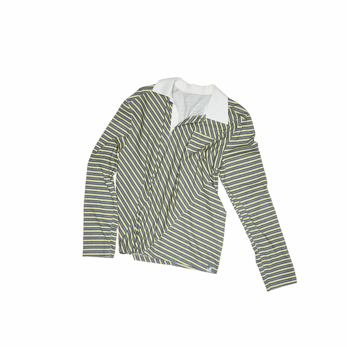 1JINN_STUDIO_Irregular_Colorblock_Stripes_Henley_Collar_Polo_Women&