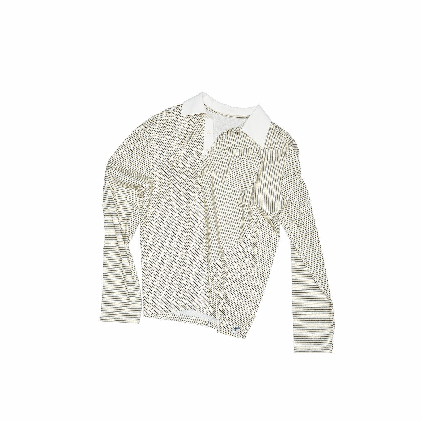1JINN_STUDIO_Irregular_Colorblock_Stripes_Henley_Collar_Polo_Women&
