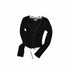 1JINN_STUDIO_Lace_Panel_V-neck_Slim_Fit_Women&