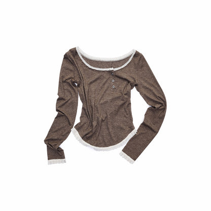 1JINN_STUDIO_Lace_Trim_Henley_Collar_Diagonal_Placket_Women&