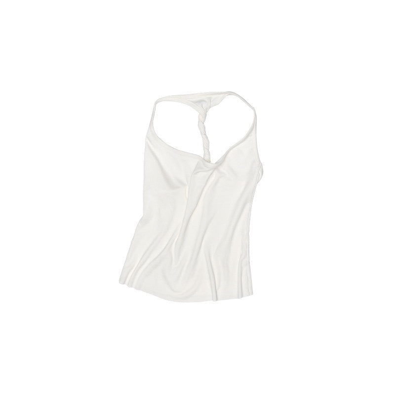 1JINN_STUDIO_Large_Round_Neck_Back_Knot_Vest_Slim_Fit_Women&