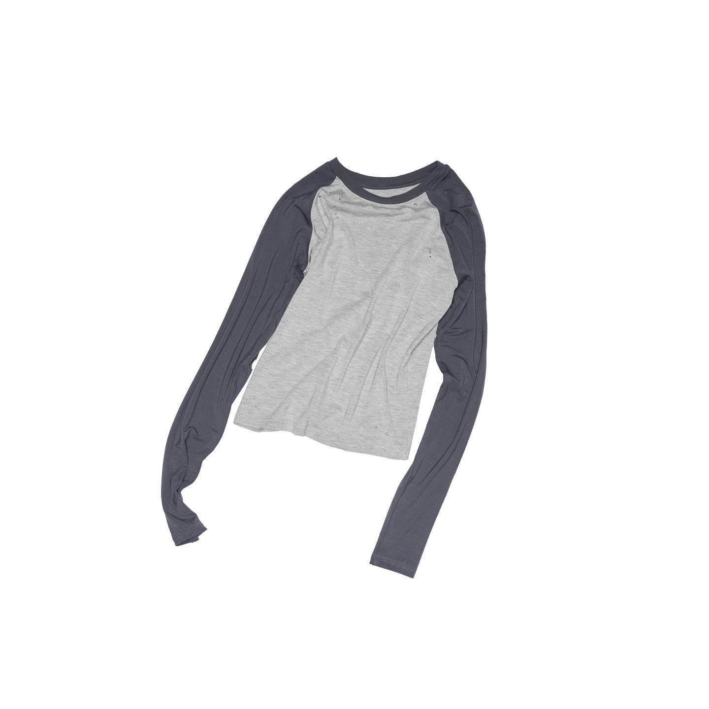 1JINN_STUDIO_Number_Print_Colorblock_Ripped_Raglan_Crewneck_Women&