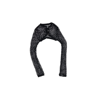 1JINN_STUDIO_Openwork_Cable_Knit_Cropped_Long_Sleeve_Women&