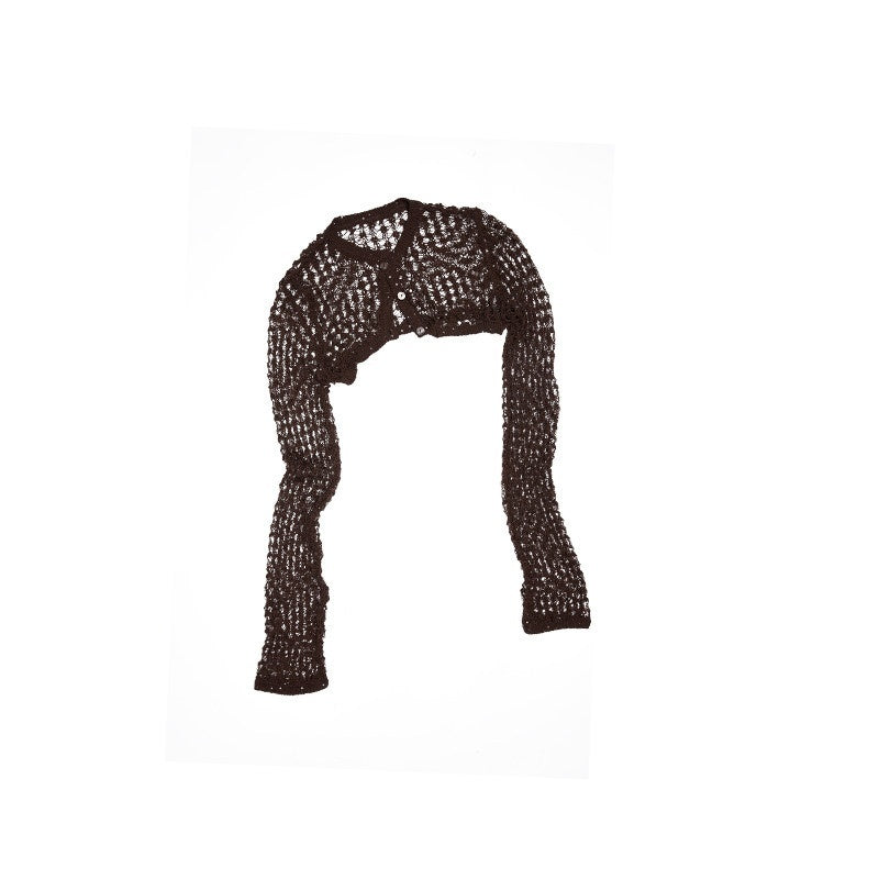 1JINN_STUDIO_Openwork_Cable_Knit_Cropped_Long_Sleeve_Women&