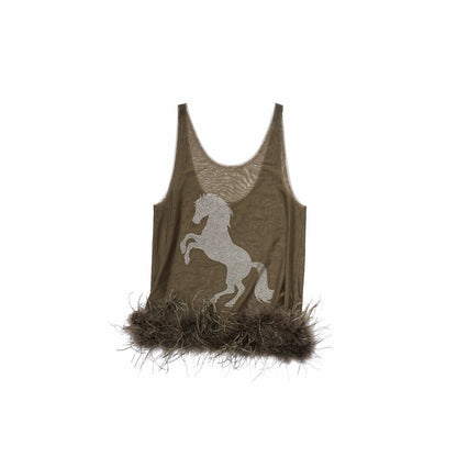 1JINN_STUDIO_Ostrich_Feather_Hem_Rhinestone_Embellished_U_Neck_Women&