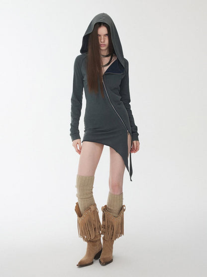 1JINN STUDIO Over Knee Long Tube Warm Scrunched Knit Women&