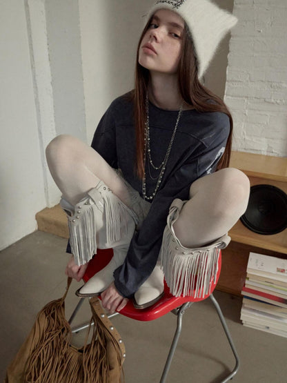 1JINN STUDIO Oversize Football Print Crystals Women&