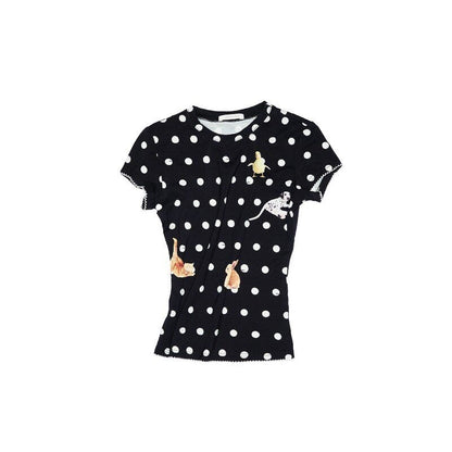 1JINN_STUDIO_Polka_Dot_Animal_Print_Round_Neck_Women&
