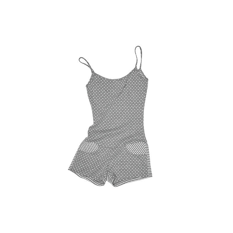 1JINN_STUDIO_Polka_Dot_Striped_Reversible_Spaghetti_Jumpsuit_Short_Cover_Women&