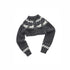 1JINN_STUDIO_Pony_Jacquard_Knit_Short_Cardigan_High_Waist_Women&