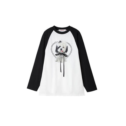 1JINN_STUDIO_Printed_Striped_Colorblock_Raglan_Sleeve_Women&