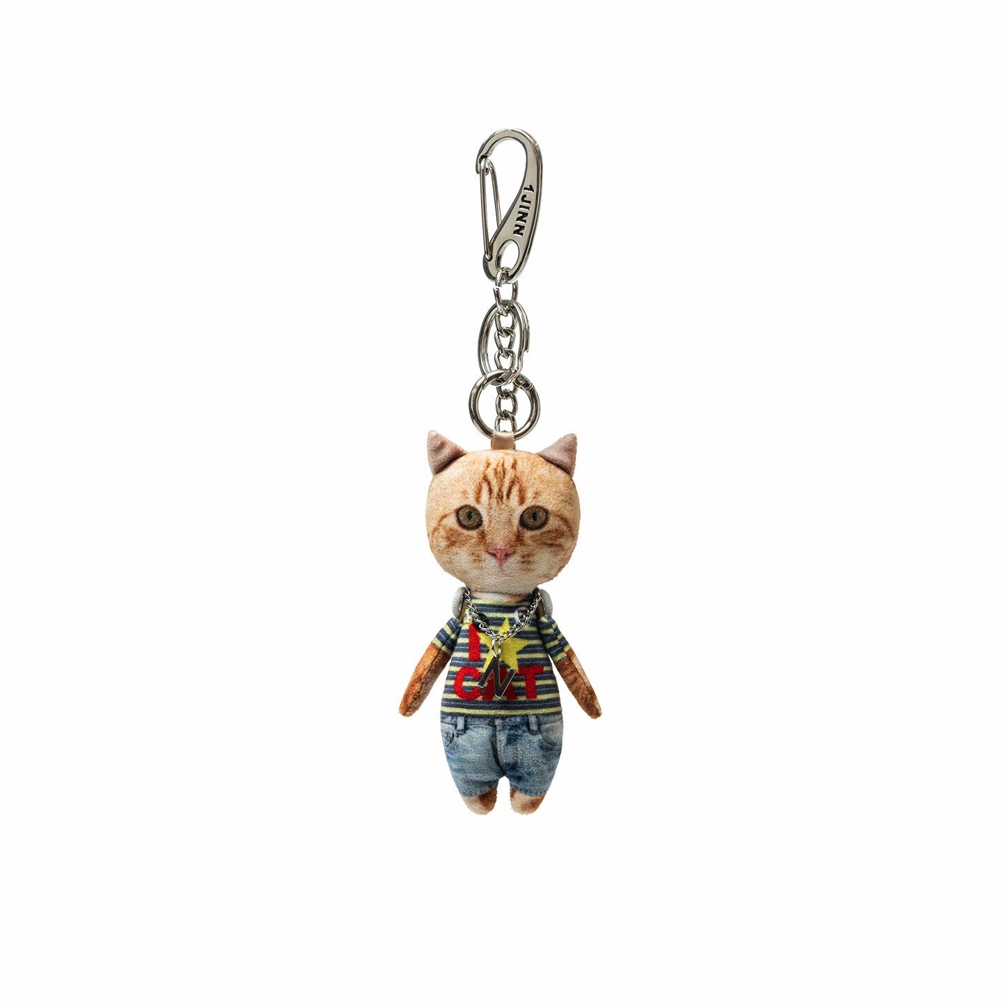 1JINN_STUDIO_Quirky_3d_Cat_Doll_Cute_Bag_Pendant_Women&