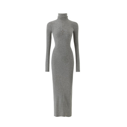 1JINN_STUDIO_Rhinestone_High_Neck_Slimming_Midlength_Women&