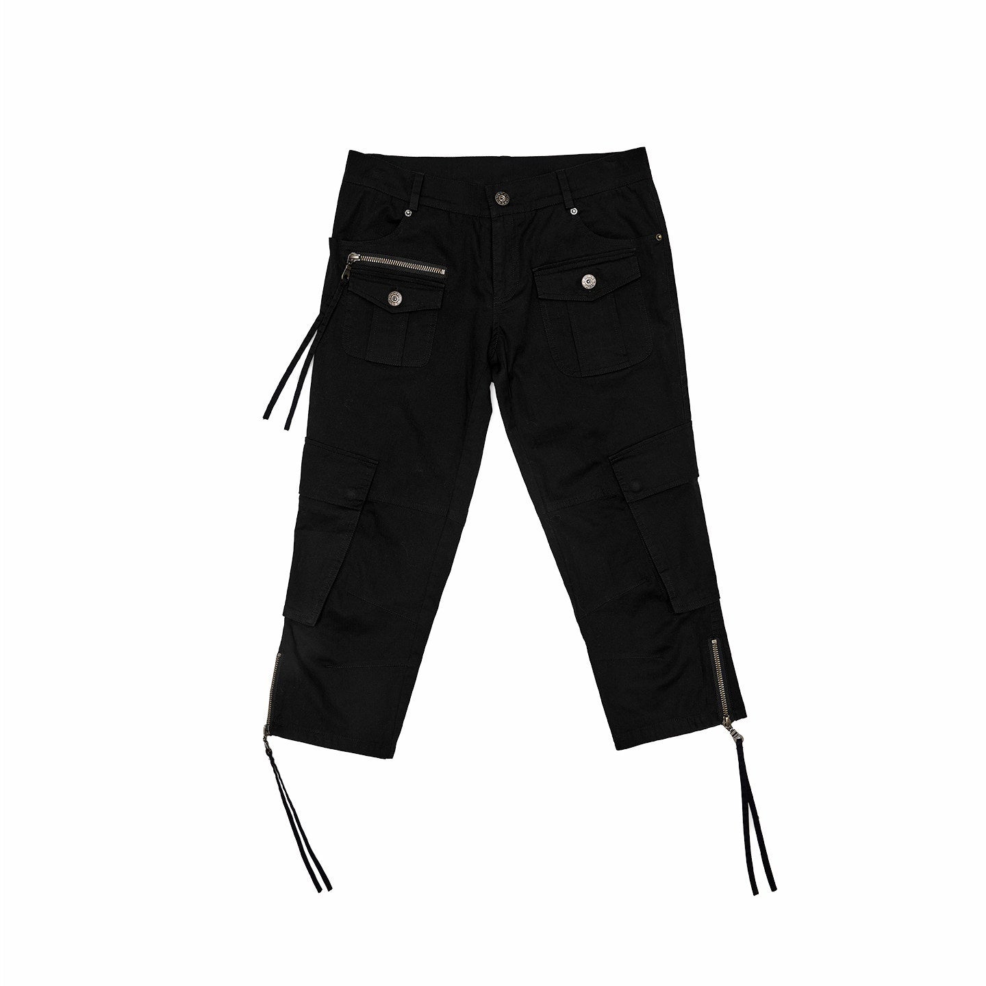 1JINN_STUDIO_Ribbon_Tie_Cargo_Multi_Pocket_Stretch_Slim_Straight_Women&