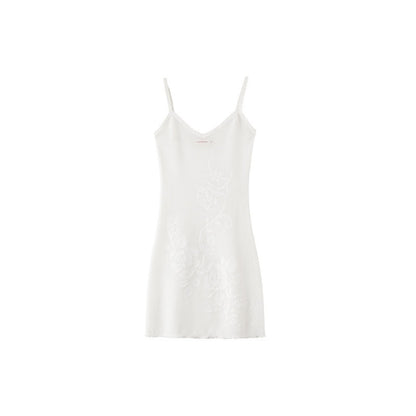 1JINN_STUDIO_Rose_Floral_Knitted_Cutout_Shimmer_V-neck_Waist_Cinch_Women&