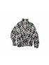 1JINN_STUDIO_Ruched_Plaid_Stand_Collar_Gathered_Hem_Women&