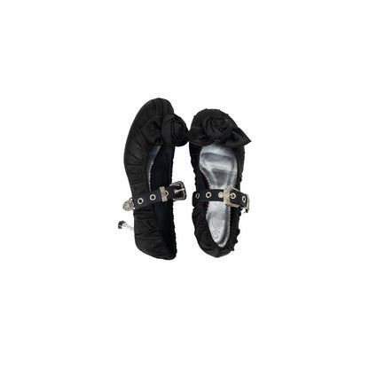 1JINN_STUDIO_Ruched_Rose_Ballet_Kitten_Heel_Women&
