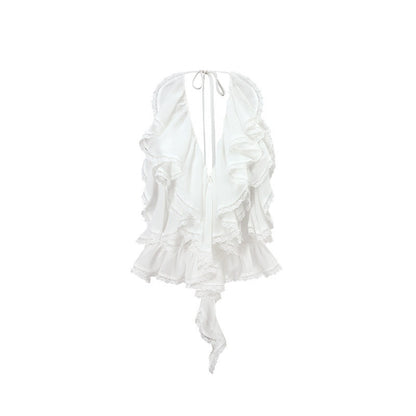 1JINN_STUDIO_Ruched_Ruffle_Low_Back_Tie_Back_Women&