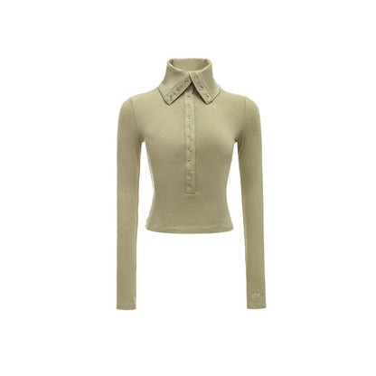 1JINN_STUDIO_Slim_Claw_Button_High_Neck_Knit_Women&