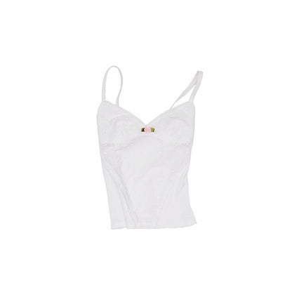 1JINN_STUDIO_Small_Rose_Jacquard_V-neck_Colorblock_Cinched_Waist_Women&