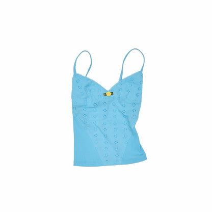 1JINN_STUDIO_Small_Rose_Jacquard_V-neck_Colorblock_Cinched_Waist_Women&