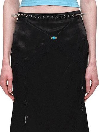 1JINN STUDIO Snoopy Character Printed Lace Trim Short Sleeve Women&