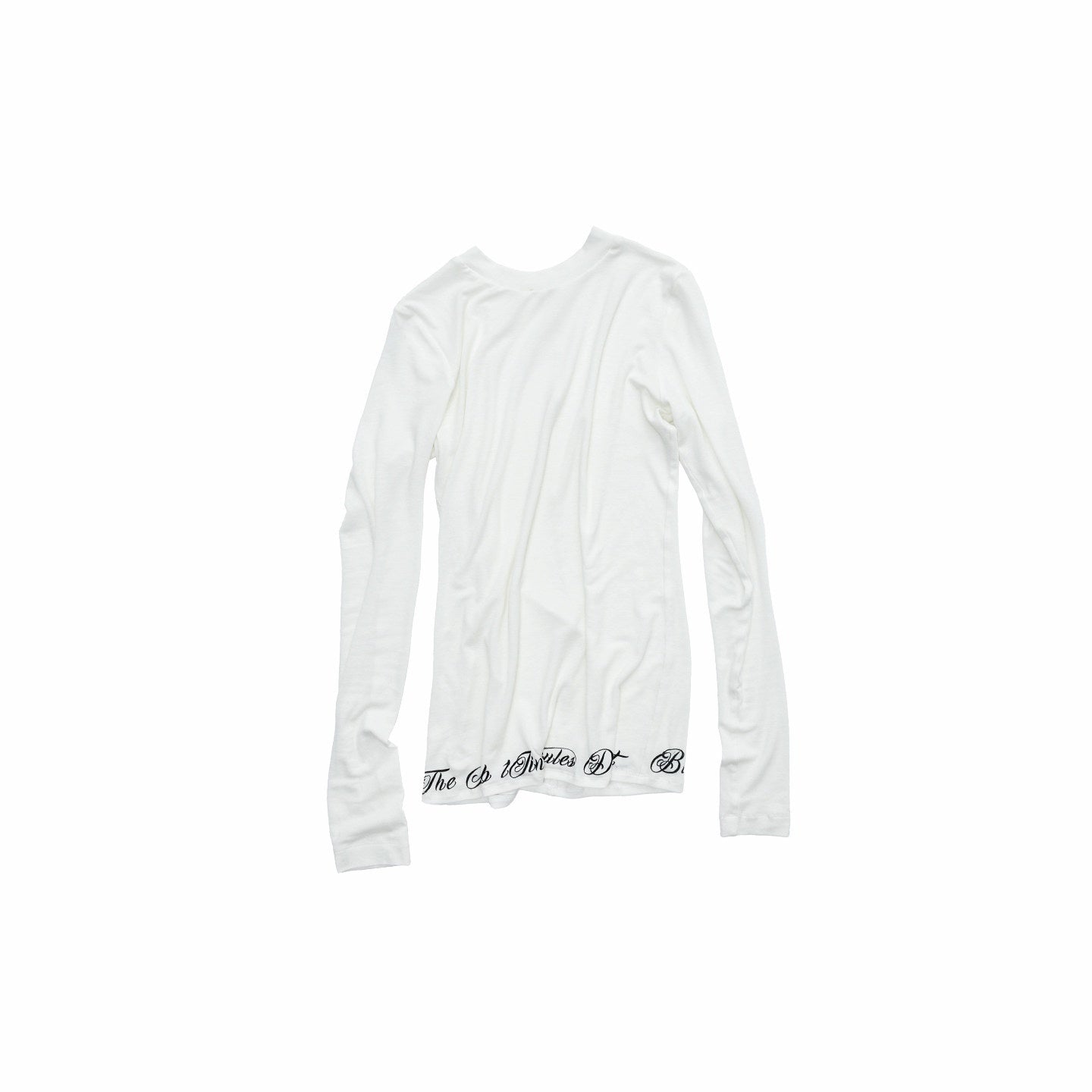 1JINN_STUDIO_Solid_Crew_Neck_Sheer_Hem_Letter_Print_Women&