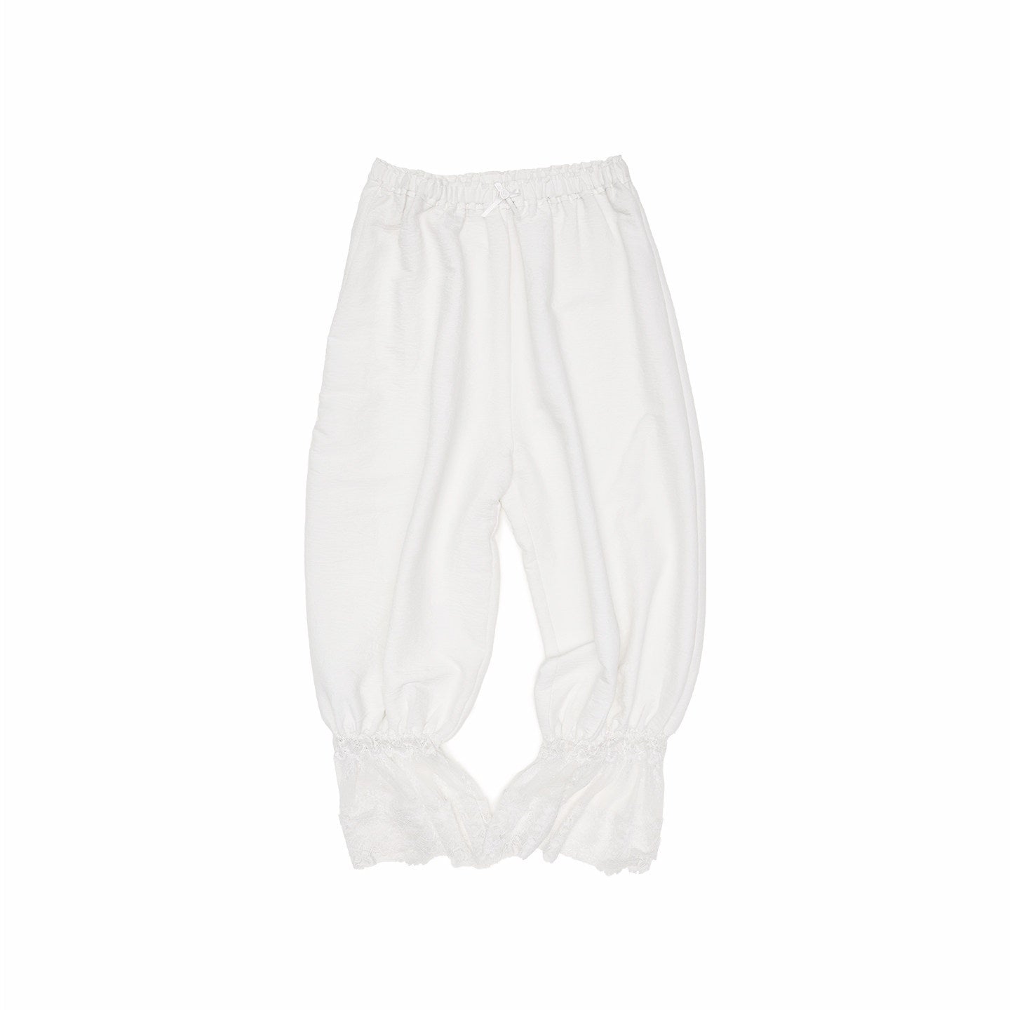 1JINN_STUDIO_Solid_Lace_Lantern_Style_Loose_Drape_Elastic_Waist_Women&