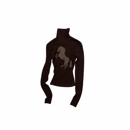 1JINN_STUDIO_Solid_Rhinestone_Mock_Neck_Slim_Fit_Women&
