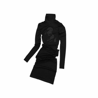 1JINN_STUDIO_Solid_Rhinestone_Mock_Neck_Slim_Fit_Women&