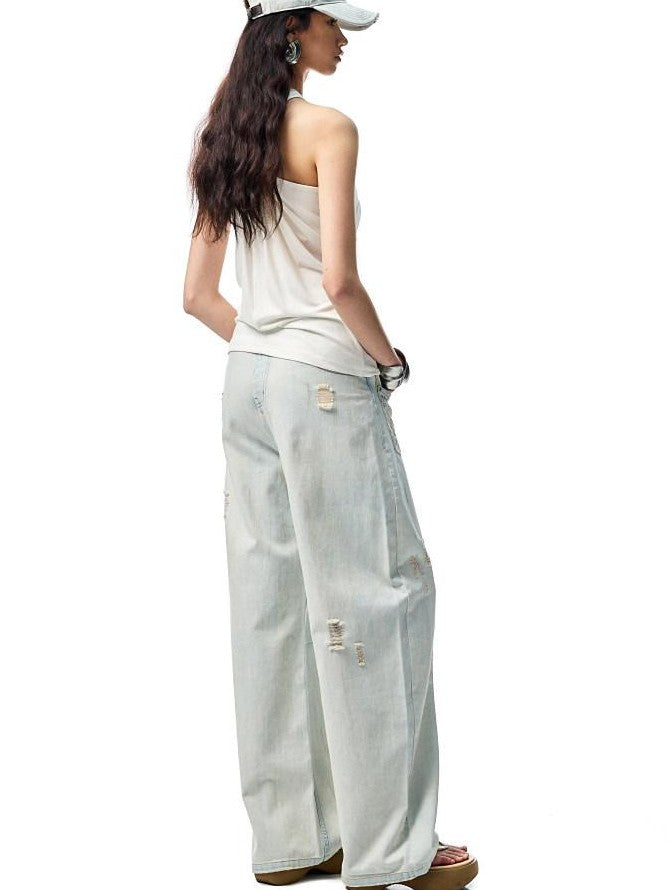 Solid Ruched V Knot High Stretch Women&