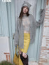 1JINN STUDIO Star Openwork Distressed Women&