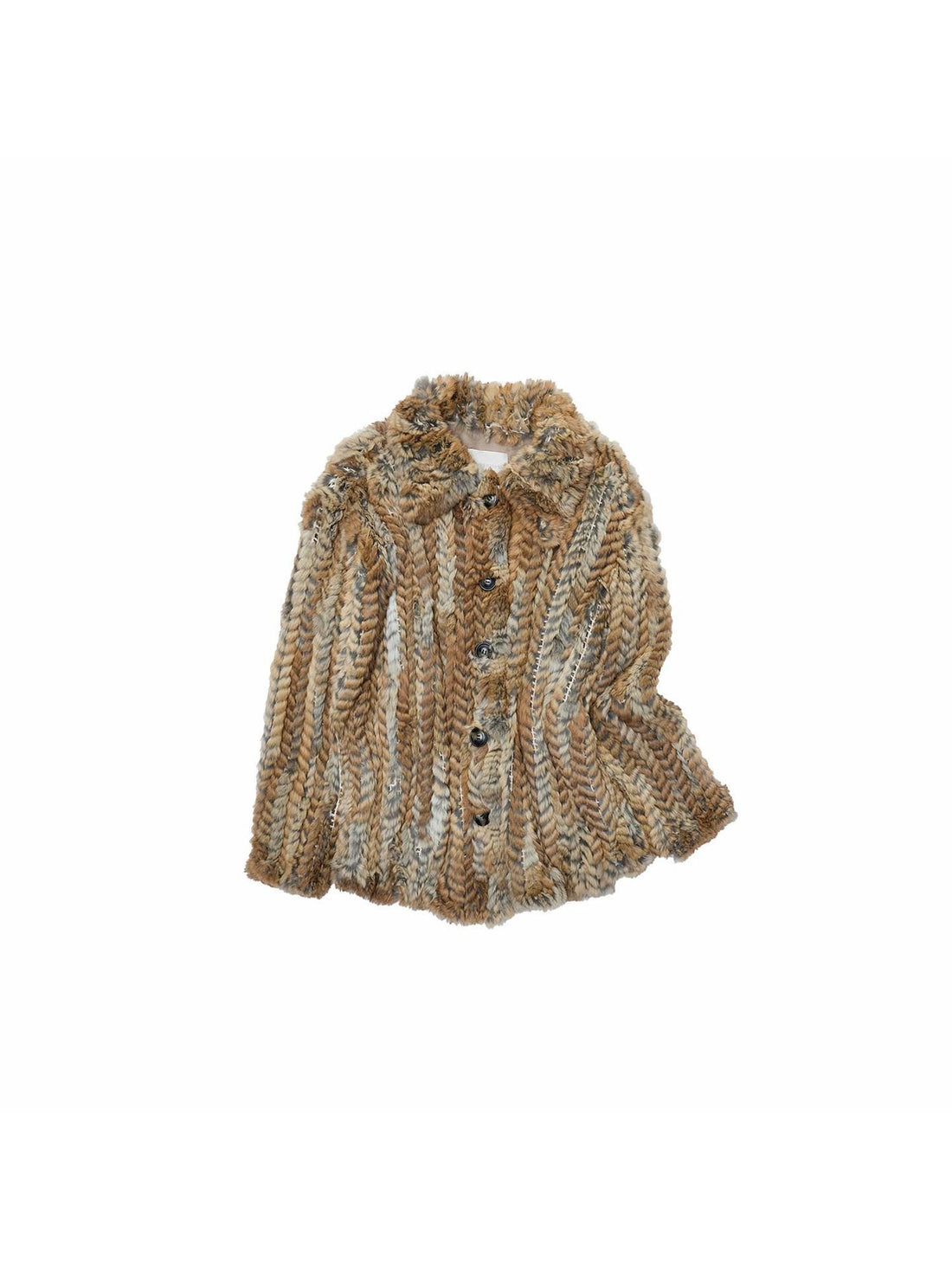 1JINN STUDIO Straw Yellow Colorblock Woven Shirt Style Women&