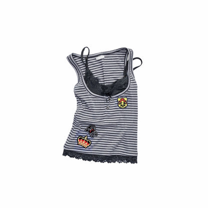 1JINN_STUDIO_Striped_Faux_Two_Piece_Slim_Women&