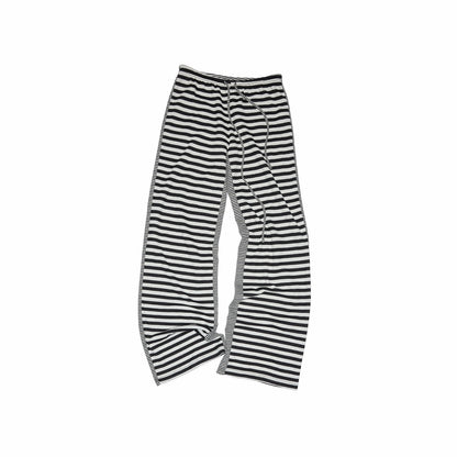 1JINN_STUDIO_Striped_Patchwork_Racerback_Cardigan_Straight_Leg_Women&