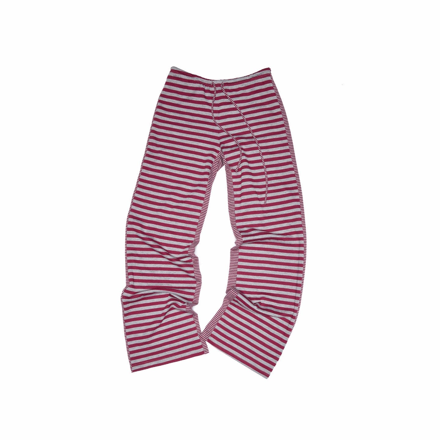 1JINN_STUDIO_Striped_Patchwork_Racerback_Cardigan_Straight_Leg_Women&