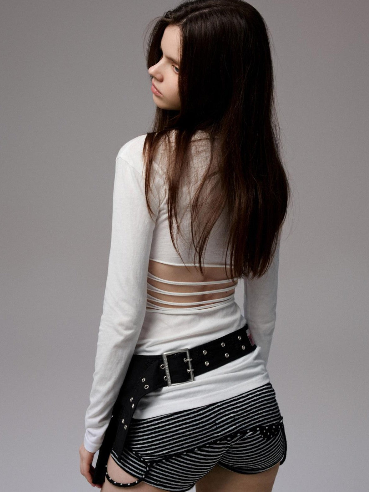 1JINN STUDIO Structured Heavy Embroidery Jacquard Women&