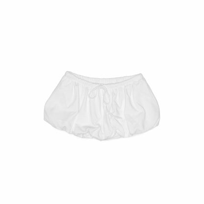 1JINN_STUDIO_Sweet_Solid_Drawstring_3d_Floral_Bud_A_Line_Puff_Women&
