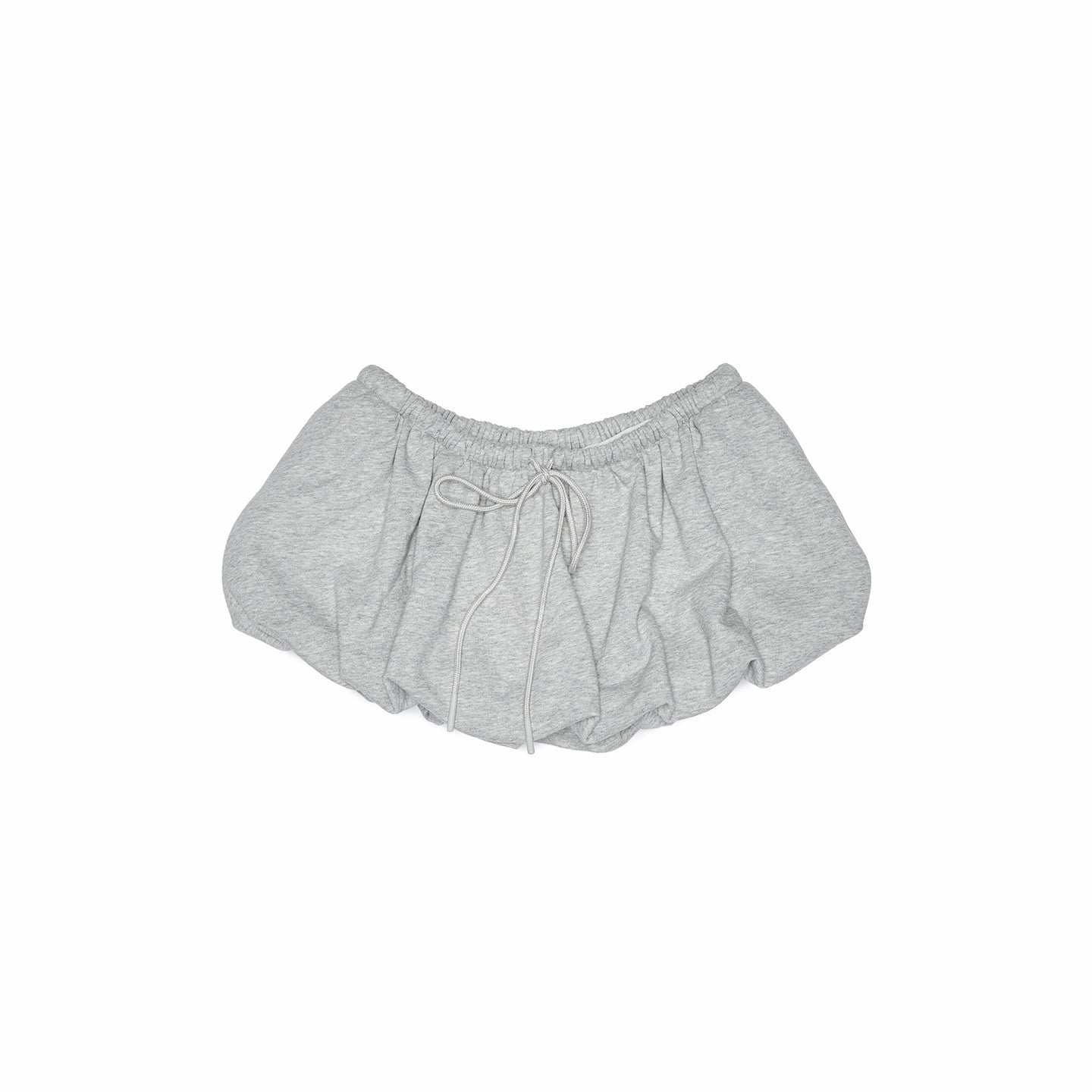 1JINN_STUDIO_Sweet_Solid_Drawstring_3d_Floral_Bud_A_Line_Puff_Women&