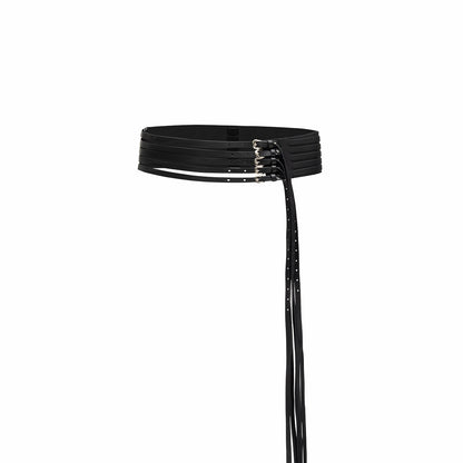 1JINN_STUDIO_Tassel_Metal_Buckle_Adjustable_Tie_Women&