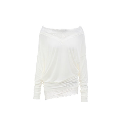 1JINN_STUDIO_V-neck_Mock_Layered_French_Loose_Mid_Length_Women&