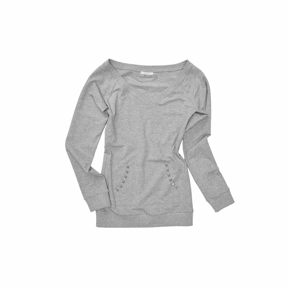 1JINN_STUDIO_V-neck_Studded_Solid_Color_Slim_Fit_Knit_Women&