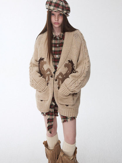 1JINN STUDIO Vintage British Two Tone Check Newsboy Inspired Women&