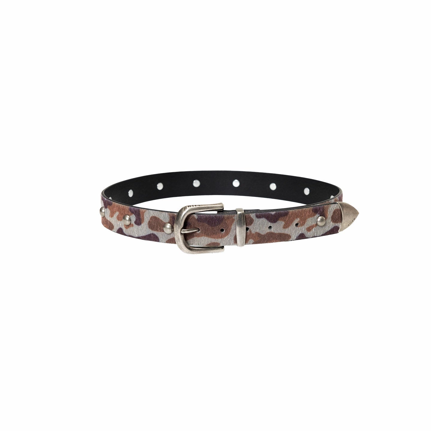 1JINN_STUDIO_Vintage_Camouflage_Studded_Metal_Buckle_Women&
