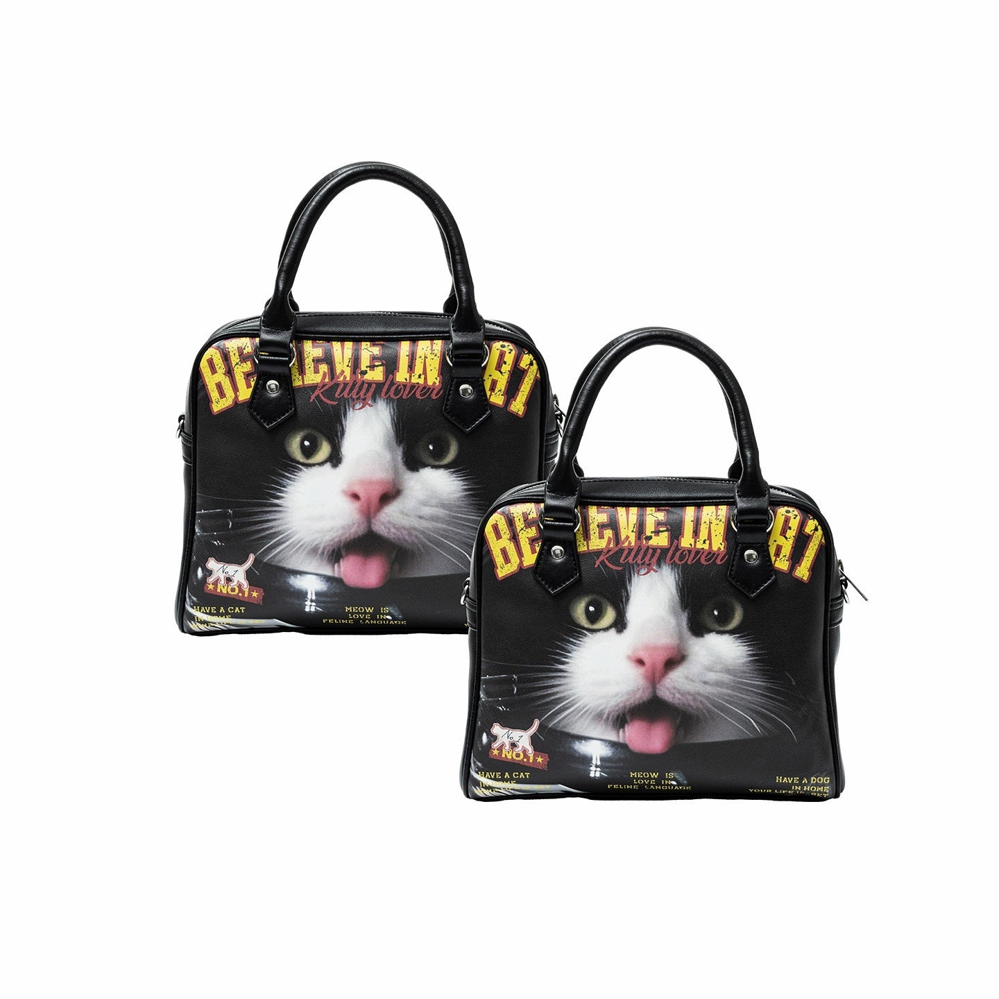 1JINN_STUDIO_Vintage_Cat_And_Dog_Print_Boston_Women&