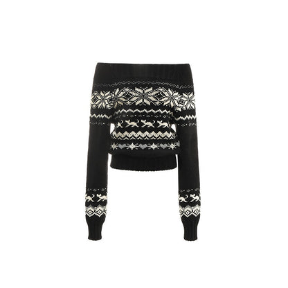 1JINN_STUDIO_Vintage_Chunky_Knit_Fair_Isle_Christmas_Women&