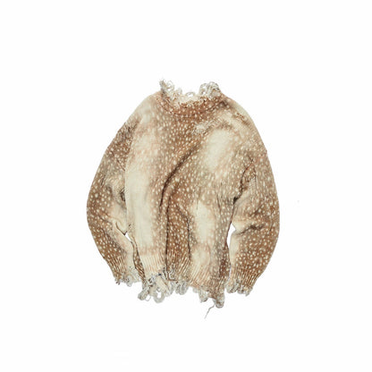 1JINN_STUDIO_Vintage_Deer_Print_Openwork_Distressed_Women&