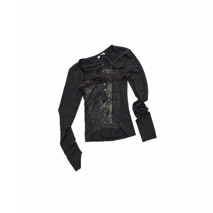 1JINN_STUDIO_Vintage_Henley_Collar_Contrast_Print_Women&