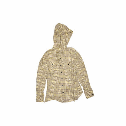 1JINN_STUDIO_Vintage_Plaid_Hooded_Tie_Shirt_Drawstring_Skirt_Women&