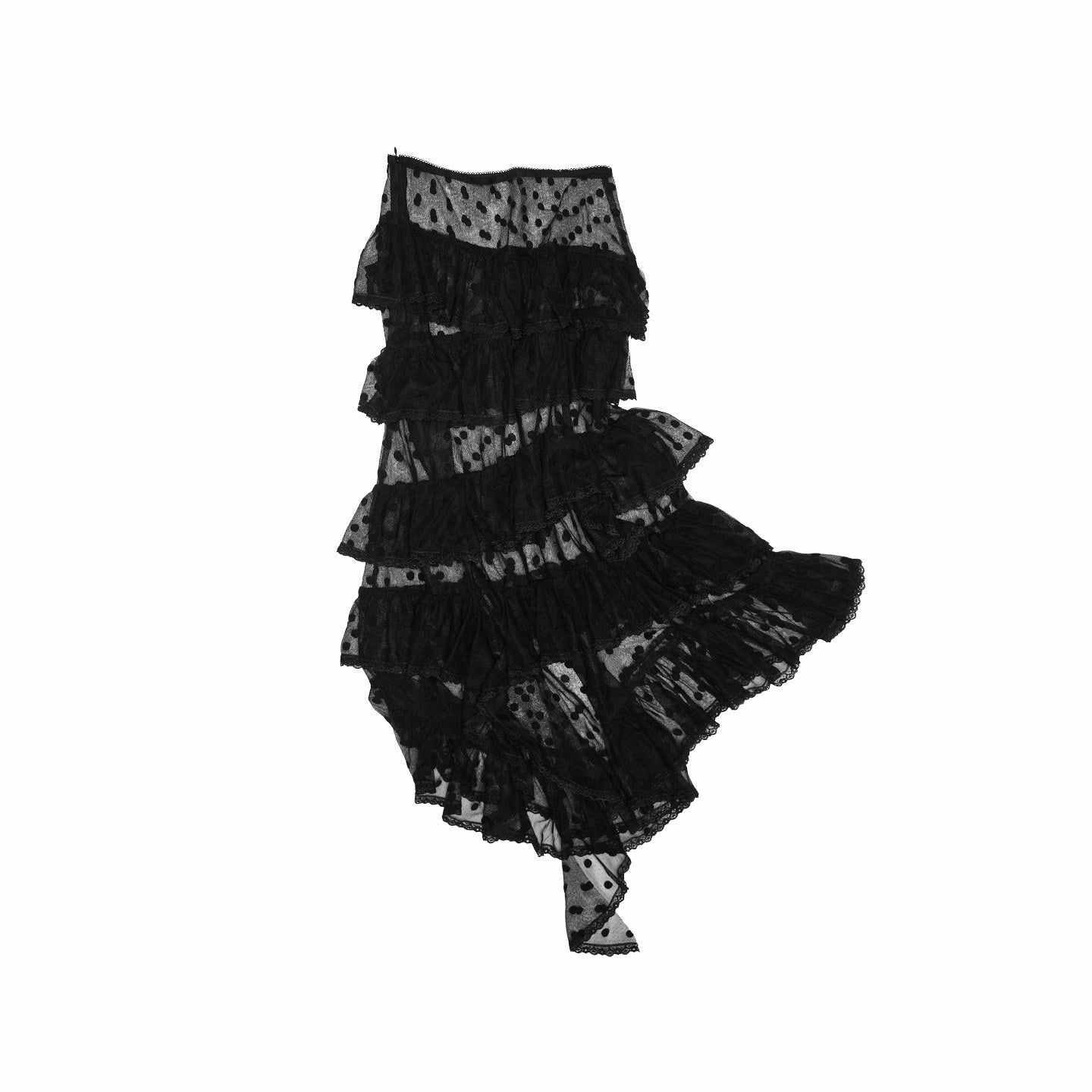 1JINN_STUDIO_Vintage_Polka_Dot_Asymmetrical_Puffy_Cake_Women&